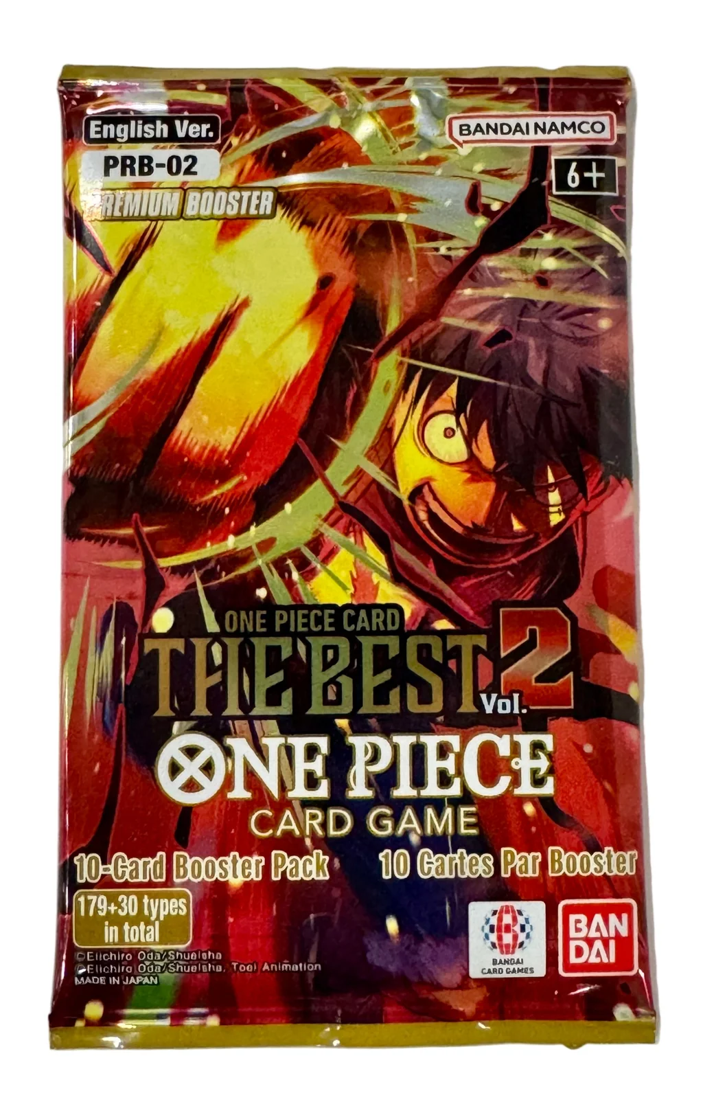 One Piece Card Game Premium Booster PRB-02 — The Best Vol. 2 booster pack