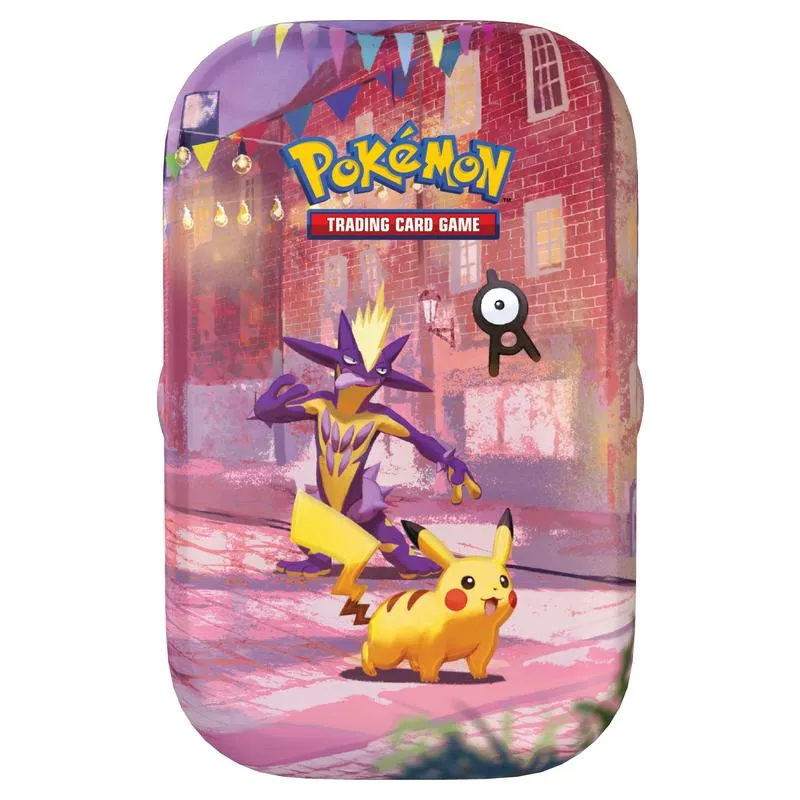 Pokémon TCG 30th Celebration Mini Tin with Pikachu street art design