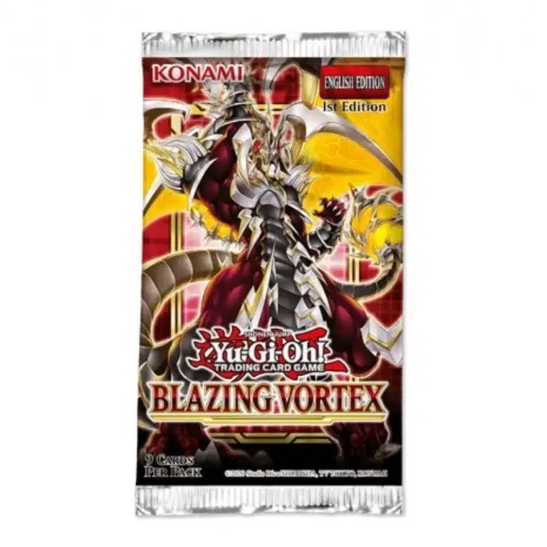 Yu-Gi-Oh! Blazing Vortex English 1st Edition booster pack